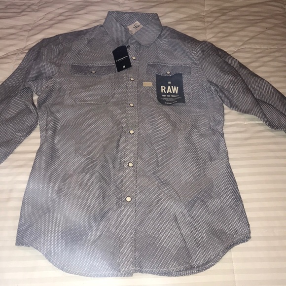 G star brand new button up - Picture 1 of 6